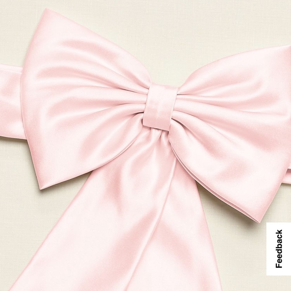 Satin Flower Girl Sash with Back Bow